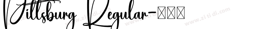 Pittsburg Regular字体转换 Pittsburg Regular字体转换